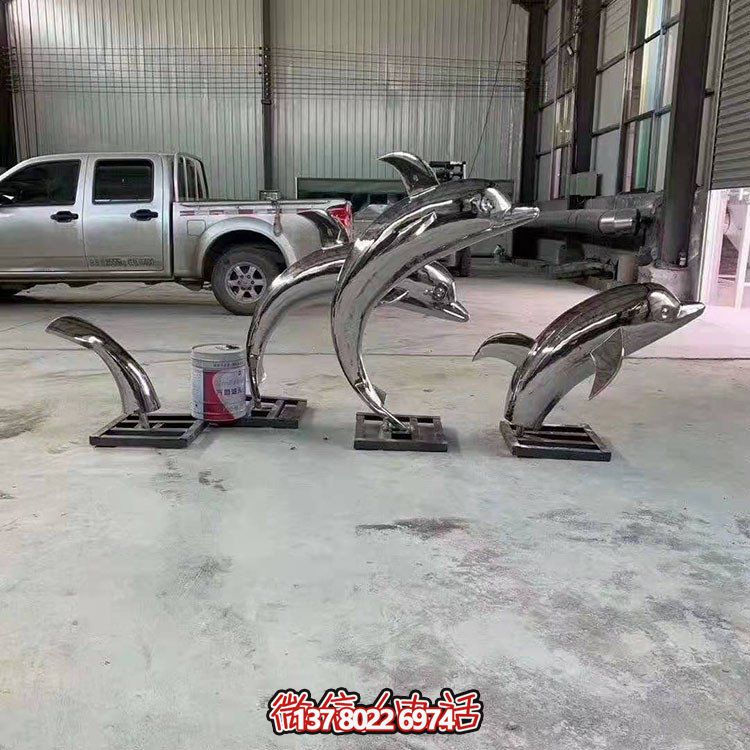 時尚不銹鋼水景擺件，點綴你的精致生活