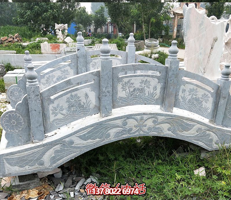 仿古石拱橋，景觀(guān)石雕，美化庭園園林